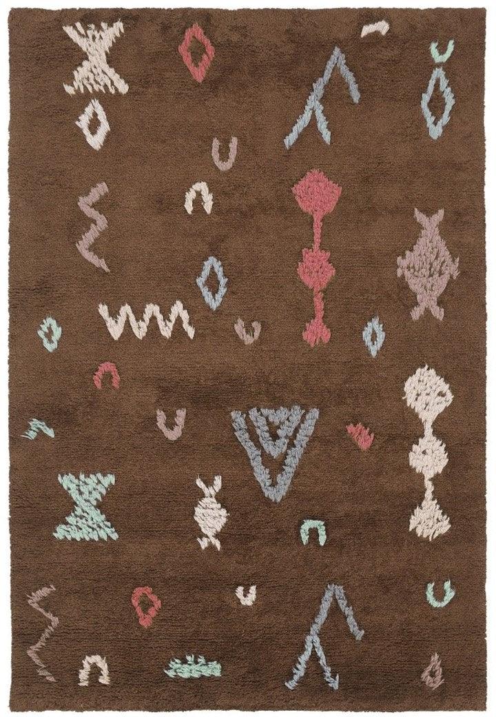 Wool Moroccan Carpet_Juniper Brown Shape