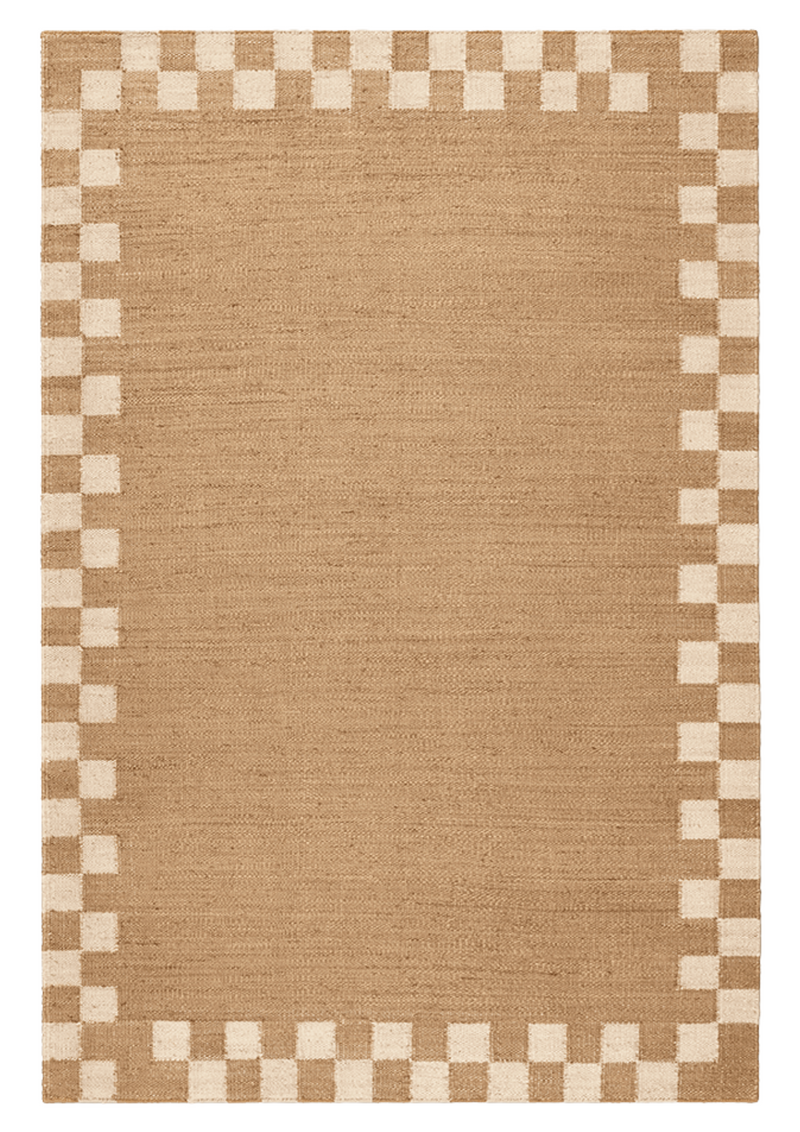 Hemp Hand Woven Rug _ Checo – HummingHaus