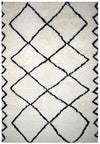 Wool HandKnotted Carpet_Moroccan Diamond Zig Zag