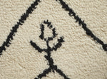 Wool Hand Knotted Moroccan Carpet : Perry