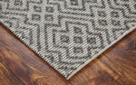 Bamboo & Wool Mix Handwoven Rug_Semi Loop Hexa