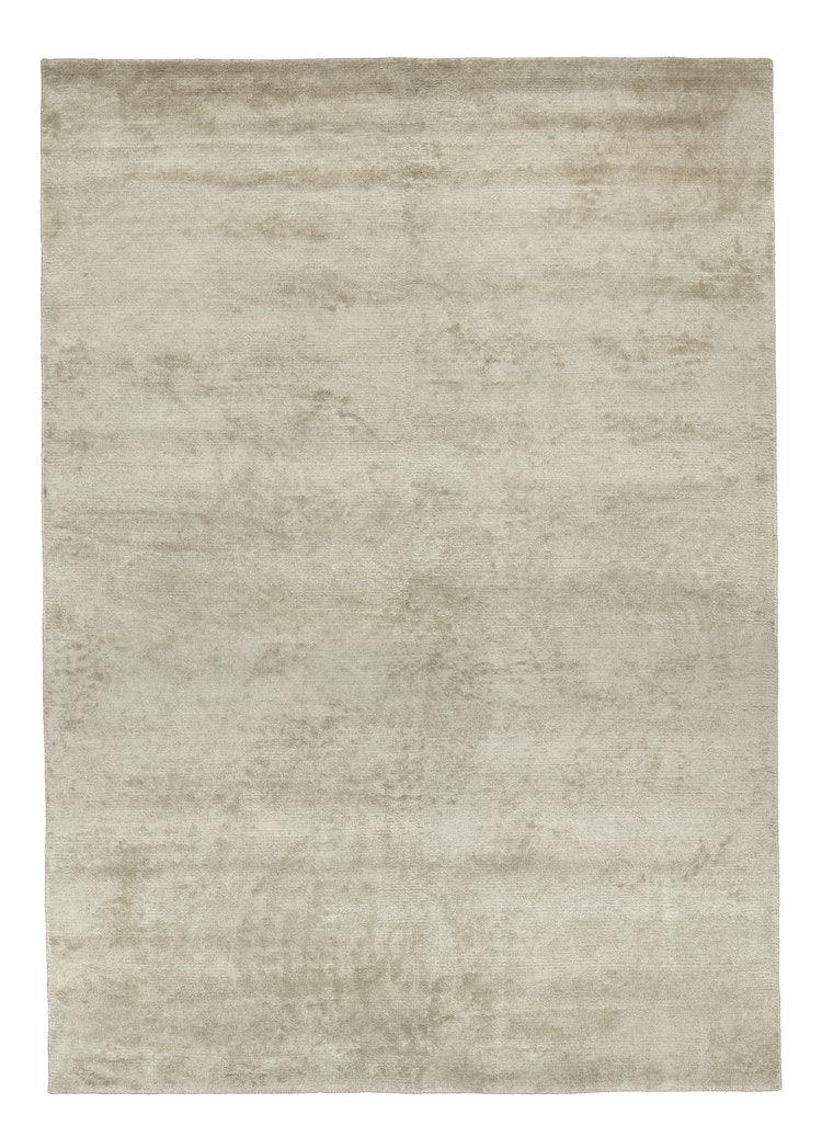 Viscose HandKnotted Carpet_ Parallel Wrap Taupe - HummingHaus